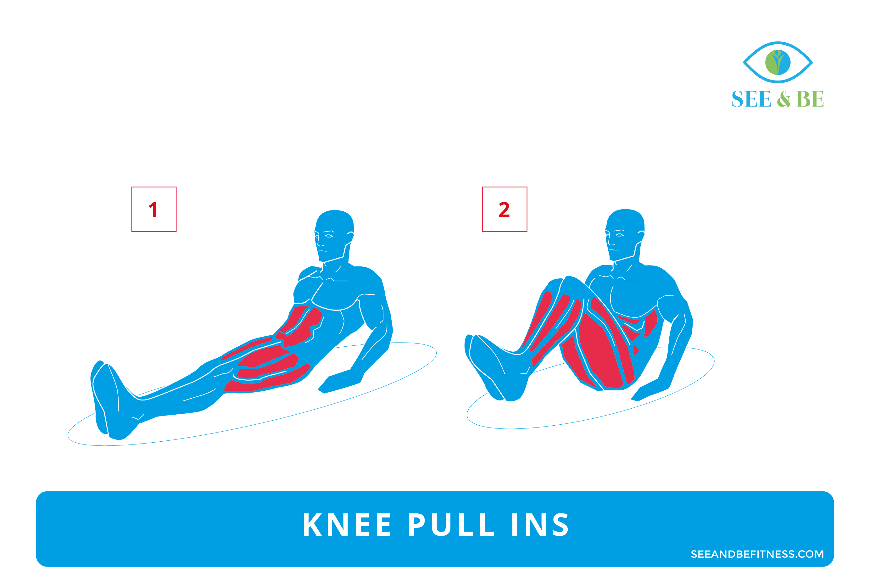 Exercise of the Day Knee Pull Ins Steemit